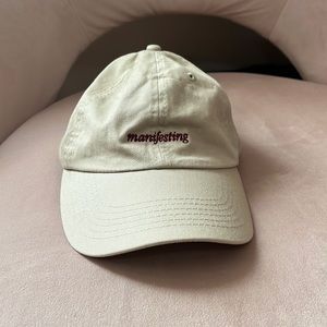 Manifesting hat